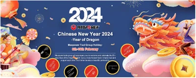 Kineska Nova godina 2024 - Year Of Dragon Maxpower Tools Grupni praznik: 6.-1...